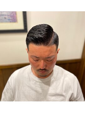 ヒロギンザバーバーショップ 神楽坂店(HIRO GINZA BARBER SHOP) 【サイドパート×スキンフェード】理容室/バーバーショップ