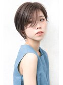 濡れ感たっぷり、シースルーショート