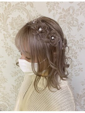 ミエル ヘア 新宿(miel hair) ヘアアレンジ【新宿】