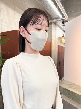 ノエ(noe) 切りっぱなしボブ