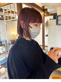 ワイドバングボブ