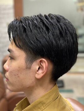 アポロカットステージ 相模大野店 アップバング/ツーブロックマッシュ<理容室>[メンズ/相模大野]