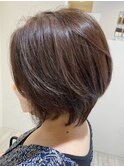 ナチュラル☆白髪ぼかしハイライト
