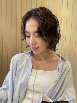 ブクレット(Bouclettes) 心斎橋　ボブパーマ　パーマ　ニュアンスパーマ