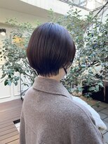 メイクス 表参道(MAKE'S omotesando)&nbsp;ショートボブ×グレージュ