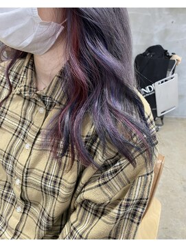 フリーラ 京都河原町三条店(freera) inner color pink×purple