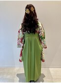 袴着付け＆ヘアセット