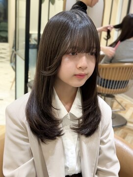 ロンド エスポワール 錦糸町(Lond espoir) ザクザクレイヤー　韓国ヘア　顔まわりカット