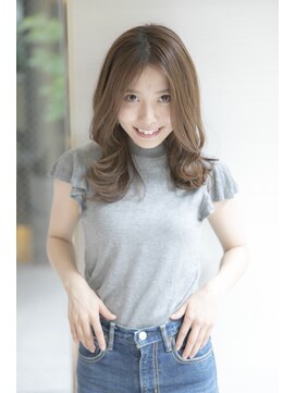 ルルディ バイ アフロディーテ銀座(luludi by APHRODITE) カール/セミディ/シアーカラー/姫カット/銀座