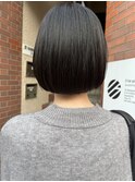 【117hairgarage】超王道シンプルボブ_内巻き♪