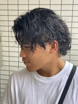 スウェル 船橋店(Swell) #ベリーショート#ダークアッシュ#ニュアンスパーマ#韓国マッシュ