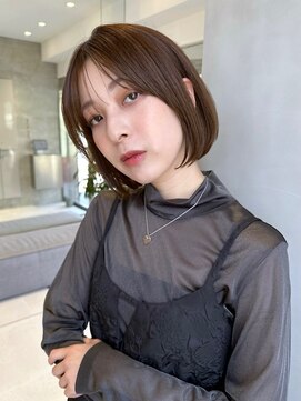 レジット 海老名(Legit) 20代30代40代50代◎切りっぱなし コンパクトボブ 海老名 美容室