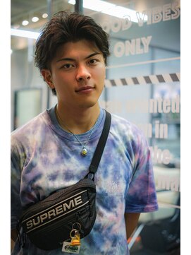 スピンオフシフト(SPIN-OFF SHIFT) フェザーパーマ×メンズショート