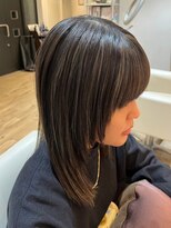 ジュイール(jouir)&nbsp;ダブルカラーイルミナカラーベージュカラーハイライトブリーチ