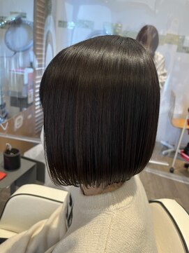 ヘアーストーリー (HAIR STORY) 切りっぱなしボブ パツっとボブ◎20代30代40代50代