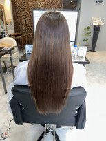 オルメント 天満 南森町(ORL'MENT)&nbsp;30代40代髪質改善ココアブラウン艶感ストレート透明感赤み消し