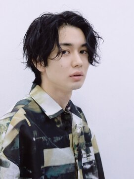 エン(en.) ウルフミディアムパーマ