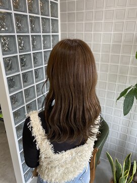 ボアップ(boappu) #透明感カラー#オリーブカラー#オリーブベージュ