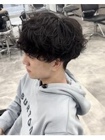 オム ブランシェ(HOMME BLANCHE’)&nbsp;【Natsuki】メンズ刈り上げシャドウパーマ