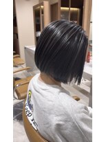 アッシュ 横浜瀬谷店(Ash) アンブレラカラー×タッセルボブ