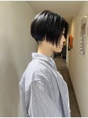 ソフト刈り上げショート