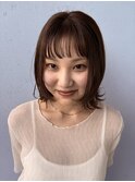 フェイスレイヤー×ベージュカラー　自分らしさをプラス