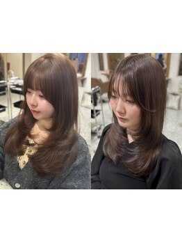 王道Style~トレンドStyleもお任せ*<似合う>が必ず見つかる似合わせカットが人気[千葉/千葉駅/学割U24/韓国]