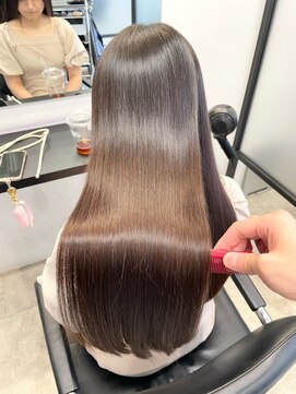 サロウィン 池袋(SALOWIN) 柔らかい質感 × 艶髪改善 × ストレート #376