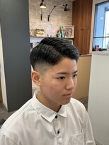 コージーヘアー(kozy hair) 七三フェードスタイル