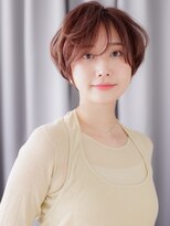 カバーヘア ブリス 北浦和(COVER HAIR bliss)&nbsp;ブリーチなしコーラルベージュクールショートZ北浦和20代30代