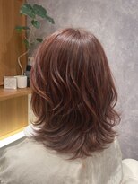 ラメールアヴェダ イオンモール秋田店(Lamelu AVEDA)&nbsp;ピンクブラウンカラー