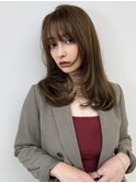 イルミナカラー_ヨシンモリ_顔周りレイヤー_レイヤーカット