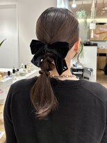 シーク 八王子(CHIC) タイト編み下ろし ミディアムヘアセット【八王子】