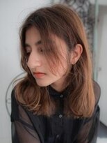フラミューム 藤沢(flammeum)&nbsp;センター分けロング『藤沢』