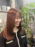 【伸ばし中の方必見◎】前髪カット+カラー+オラプレックス「¥9900→¥8910」