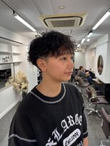 アオ(AO。)&nbsp;メンズパーマ/波巻き/ニュアンスパーマ/ツイストスパイラル