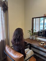 ヘアーエダ(hair eda.)&nbsp;ふんわりセミロングスタイル