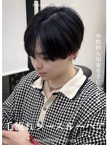 テラス(Terrace by Relato)&nbsp;毛流れニュアンスシースルーショートマッシュ赤羽メンズパーマ