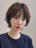 アンアミ オモテサンドウ(Un ami omotesando) 【Unami】柔らかい質感のショートボブパーマ MON