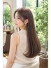 【潤い守る大人の美髪再生縮毛】カット＆潤いケア縮毛矯正￥16840