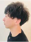 くせ毛風マッシュショート【RENJISHI】