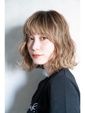 シェルベアー 銀座四丁目(Shell Bear) 大人ショートボブ×ナチュラルボブ×シルキーベージュ30代40代