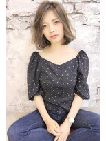 グッドネイバーズ 流山おおたかの森店(GOOD NEIGHBORS)&nbsp;パーマで脱力感のあるミディアムスタイル