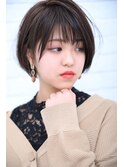【10代20代30代◎】小顔に見えるワンサイドショートボブ