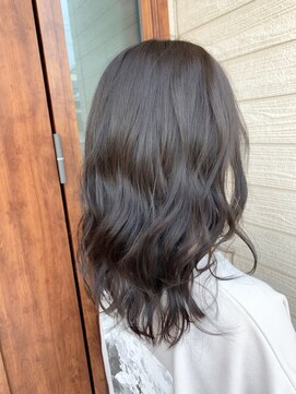 イコウヘアデザイン(icou hair design) ☆艶グレージュ☆レイヤーロング