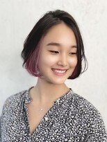 ザヘアメイクシェア(THE -HAIR MAKE SHARE-)&nbsp;春ピンク☆インナーカラーヘア ＊お試しあり