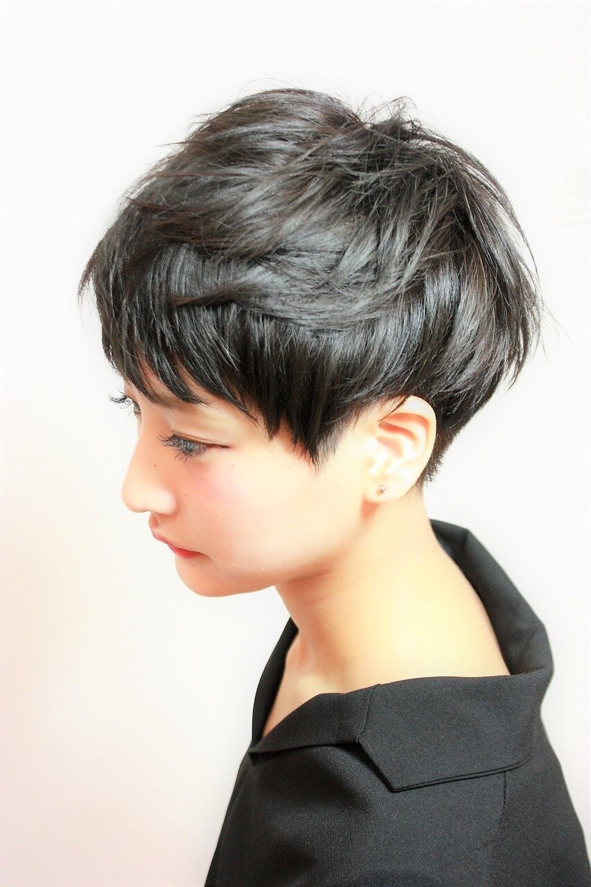 RISK 高橋勇太】シルエットが完璧!!黒髪ベリーショート