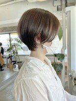 ソーコ 渋谷(SOCO)&nbsp;大人ショート丸みショートマッシュショートミルクティーベージュ