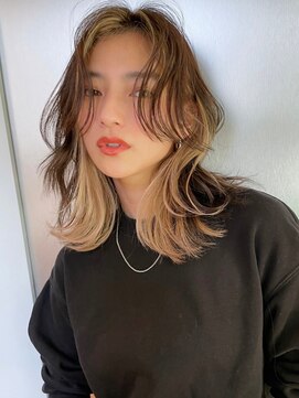 サイン 表参道(SIGN) 【SIGN インナーカラー】  [ケアブリーチ/ハイライトカラー]