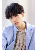 王道マッシュ 束間スタイル ツーブロパーマスタイル